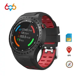 696 M1 Смарт-часы Поддержка sim-карты Bluetooth Вызов компас с GPS часы IP67 Водонепроницаемый несколько спортивных режимов долгое время ожидания
