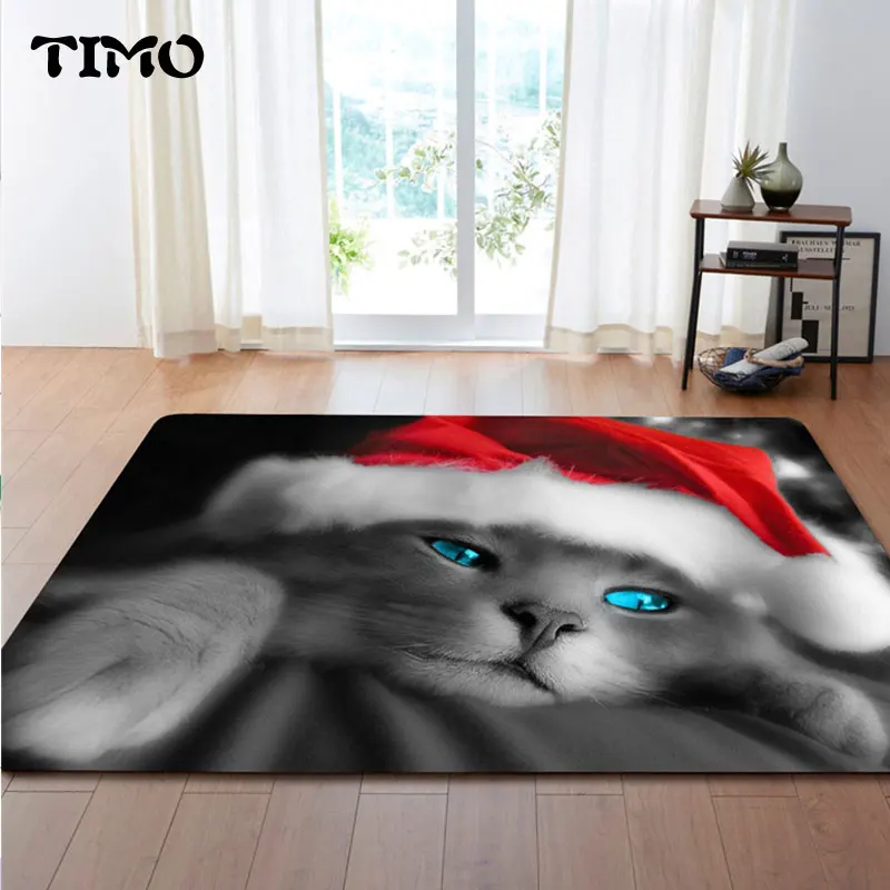 

TIMO Carpet Kitchen Grumpy Cat Funny Bathroom Bedroom Doormat Floor Mat For Living Room Anti-Slip Door Mats Indoor Outdoor Rug