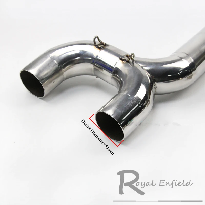 FZ-6N FZ-6S completa del sistema de deslizamiento para Yamaha FZ6N FZ6S FZ6 FZ 6 de Escape de la motocicleta silenciador de Escape con medio de enlace tubo