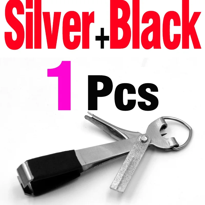 Silver Black 1Pcs