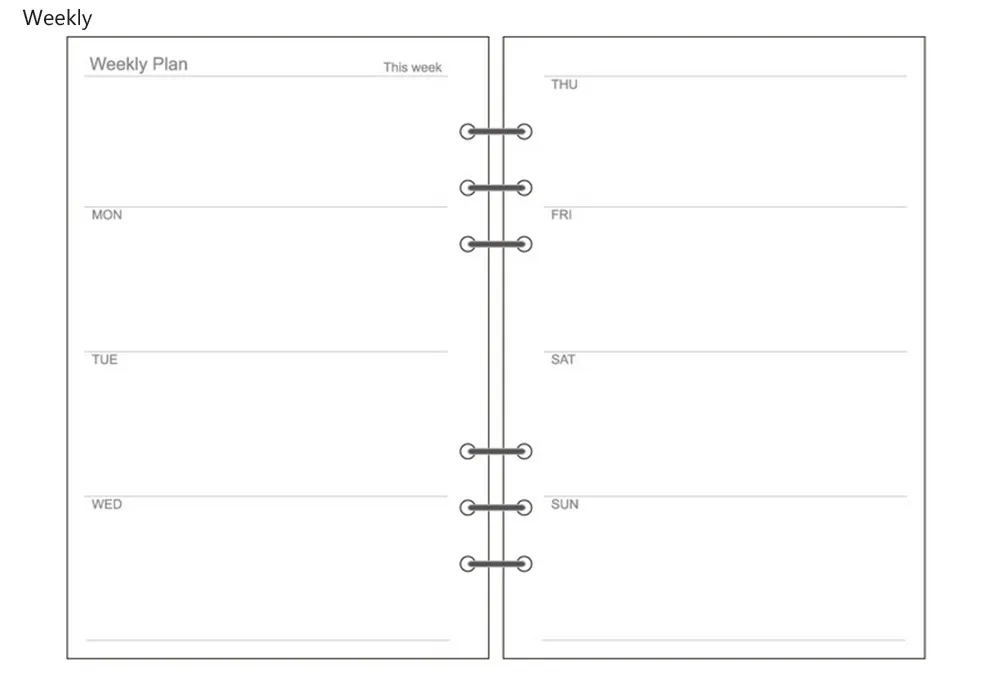 6 отверстий, цветная бумага для планировщика, наполнитель, Filofax, для офиса, школы, спираль, аксессуары для ноутбуков, наполнитель, бумага, Биндер, внутренние страницы