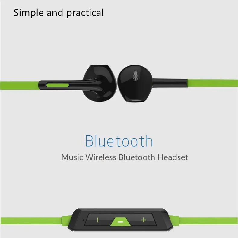 SH01 Universal Sport Bluetooth Headset Bluetooth 4.0 Stereo Song Call