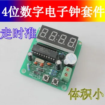 

Package (Including PCB Board) 4-digit Digital Clock MCU Digital Clock Electronic Production Kit Piece