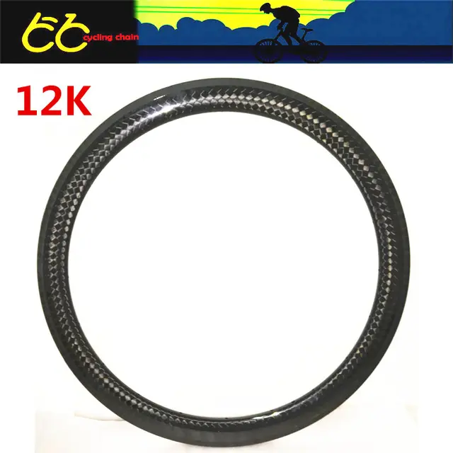 Cheap 12K Carbon fiber rim good quality 700C 25MM width and 88MM height road bicycle rims CC-WR-88C-W25-T