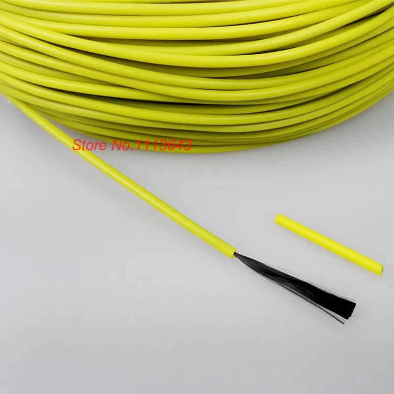 New infrared heating cable system of 3mm Silicone carbon fiber heating wire electric hotline for floor heating 7