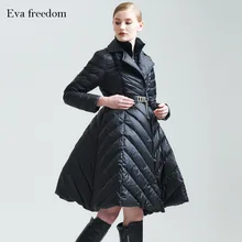 New 2017 Winter Jacket Women Down Jackets 90% WHITE Duck Down Coat Women’s Down outerwear Parka coats long slim famous parkas