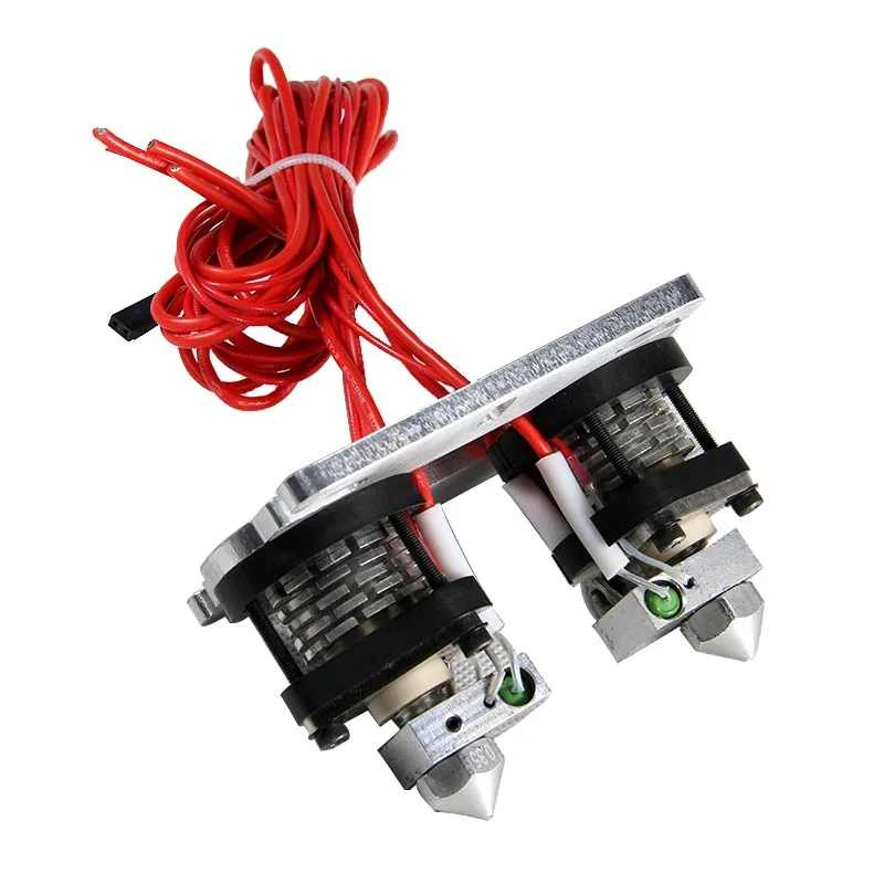 Двухголовочный экструдер Geeetech 0 3 мм 1 75 сопло MakerBot Dualstrusion репликатор горячего