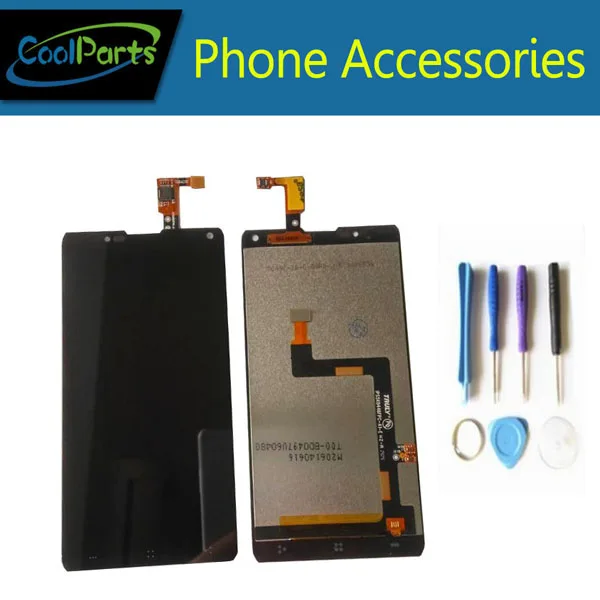 

1PC/Lot High Quality For Energy Sistem phone Pro Qi LCD Display Screen And Touch Screen Digitizer With Tools Black Color