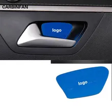 Стайлинга автомобилей внутренняя ручка чаши Стикеры Нержавеющая сталь ручки чаши охватывает отделка интерьера Стайлинг для peugeot 4008 5008 B138