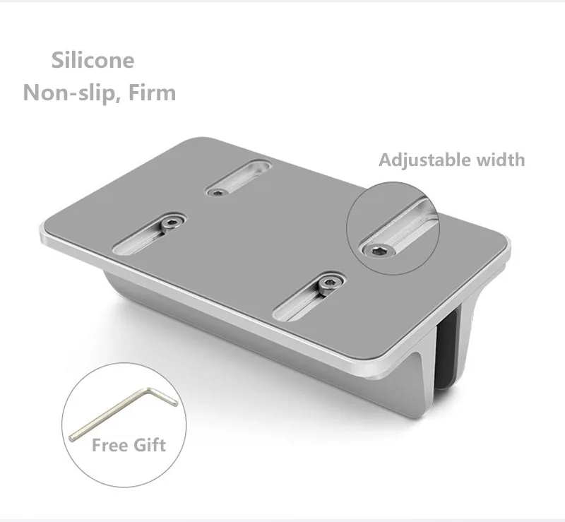 Новейшая мода серебристый алюминиевый сплав твердый кронштейн для Macbook Air Pro retina 11 12 13 15 вертикальная подставка для IPAD PC Стенд