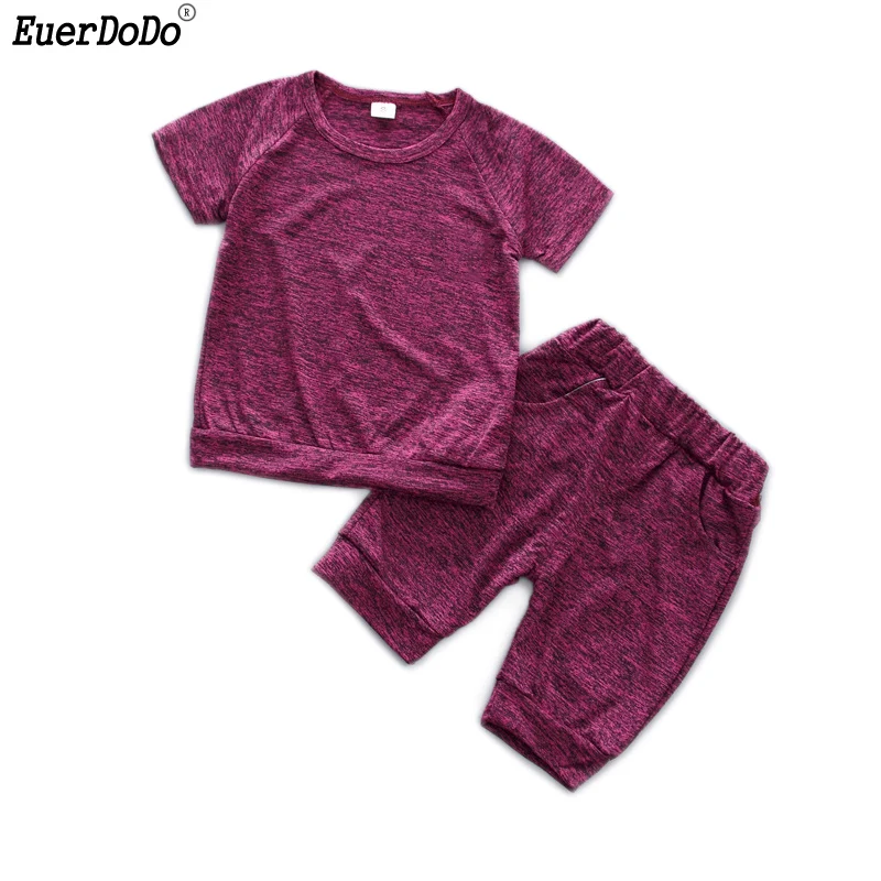 

Toddler Clothing Set Short Sleeve T Shirt Shorts 2pcs Suits For Boys Girls Summer Clothes Baby Sports Suit Kids Tracksuit 1 2 3