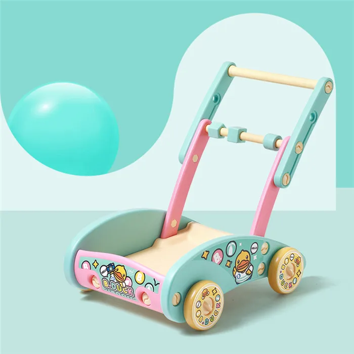 Новинка, детский четырехколесный игрушечный автомобиль, ультра-светильник для малышей, легко переносить, складной, с защитой от опрокидывания - Цвет: A