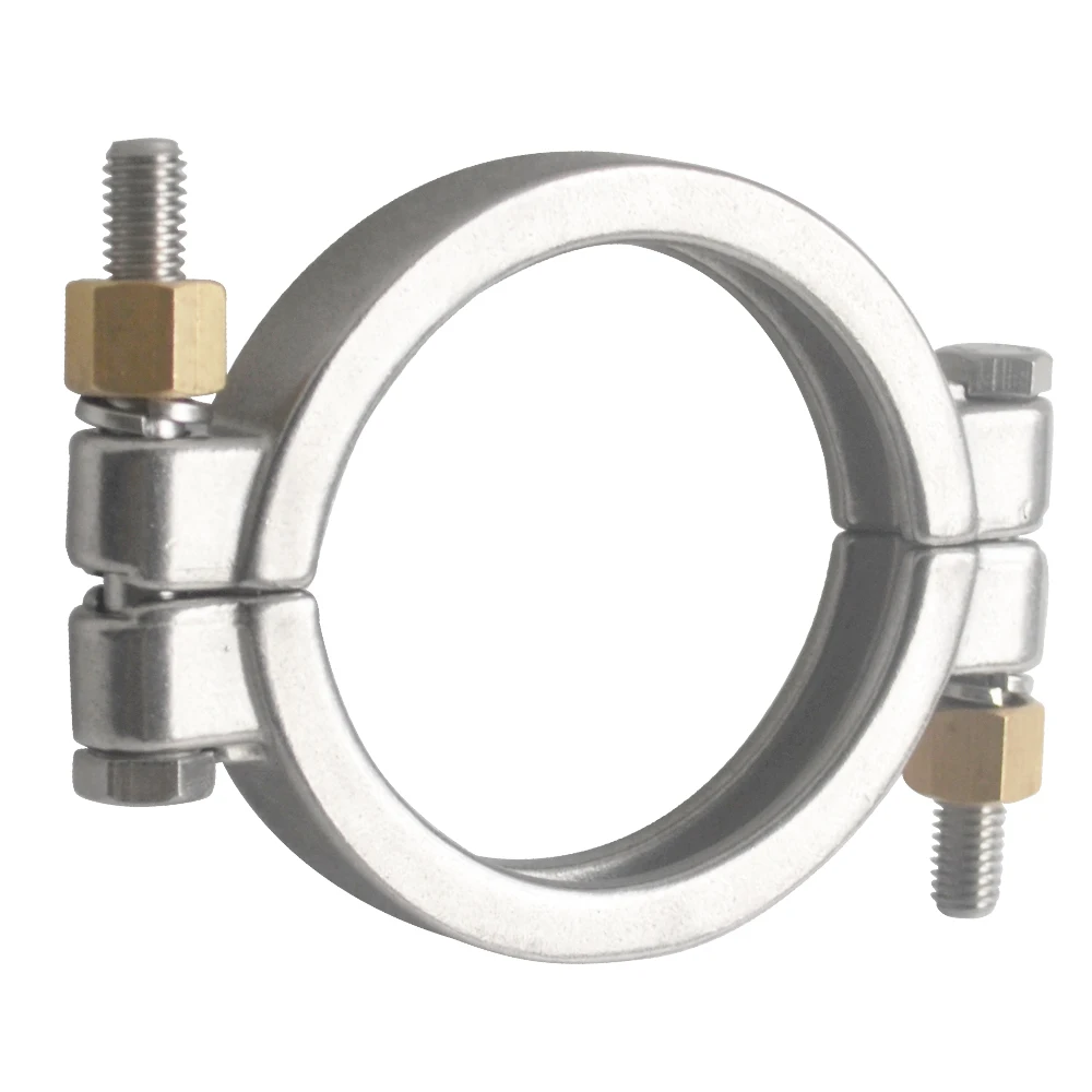 MEGAIRON 3" High Pressure Tri Clamp Clover SS316 Sanitary Pipe Fittings