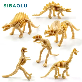 

Simulation Dinosaurs Skeleton figurine Animal model DIY Bonsai home decor miniature fairy garden decoration accessories modern