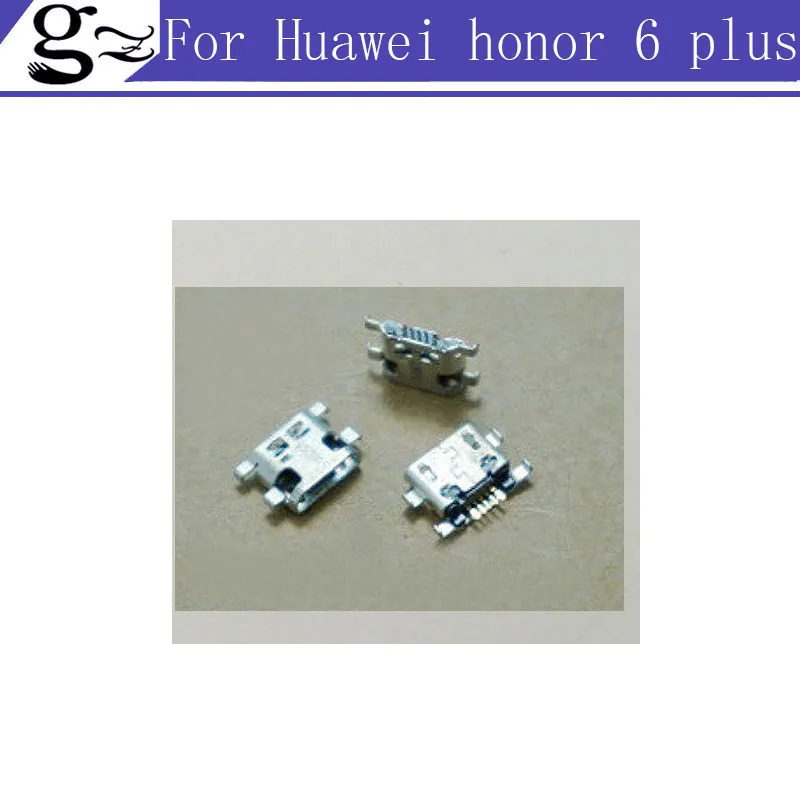 2pcs/lot New USB Charging Port Charger Dock Connector Replacement for Huawei Honor 6 plus PE-UL00 TL20 TL10 CL00 High quality | Мобильные