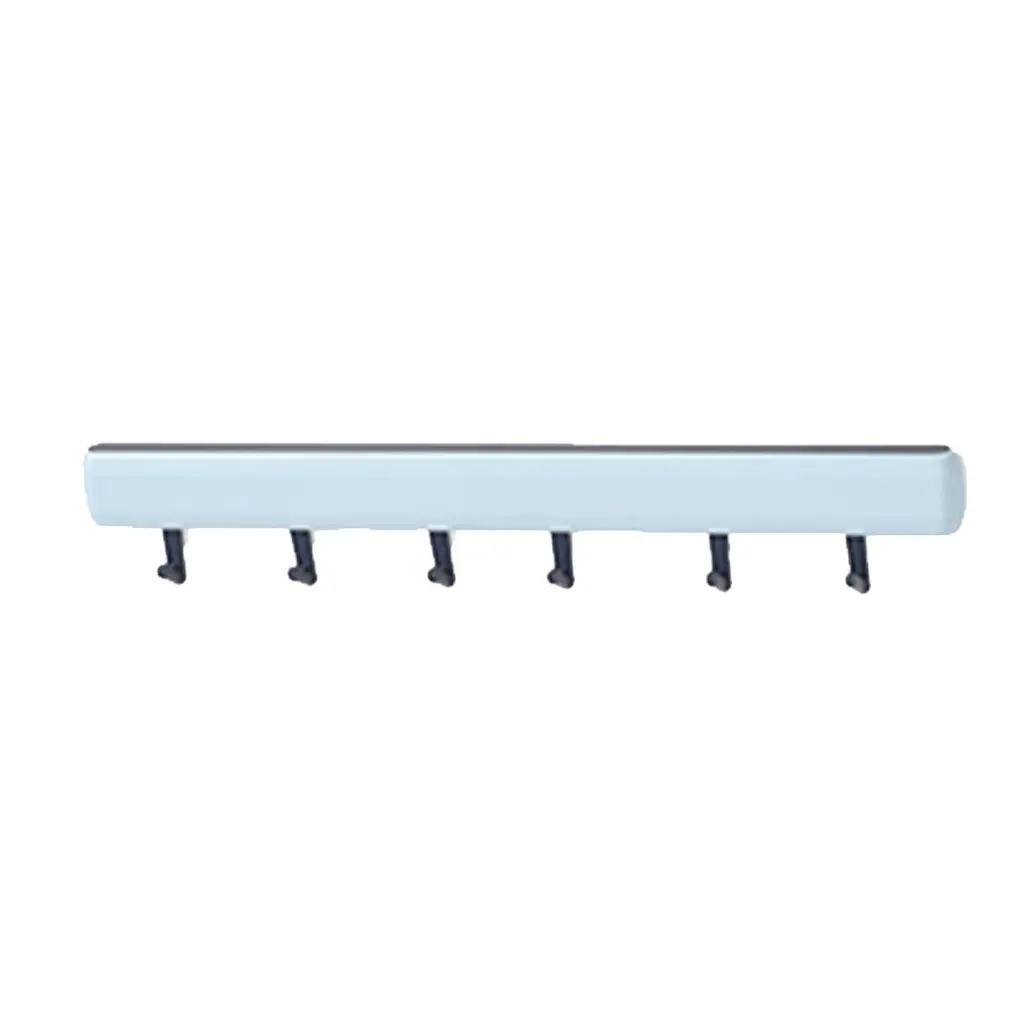 Punch-Free Paste Type Plastic Hook Home Kitchen Bathroom Corner Wall Hook Hanger Suction Cup Can Be Rotated Household Items - Цвет: thicken blue