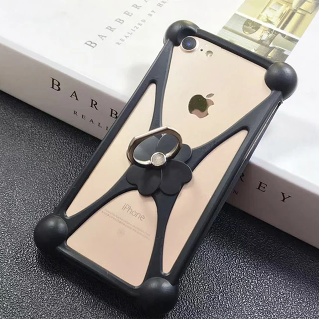 Special Price Lucky Clover Soft Case for HiSense lnflnity Lite S L675 For Leisure L55 YUNSONG S9 Plus for Haier back cover Finger Ring