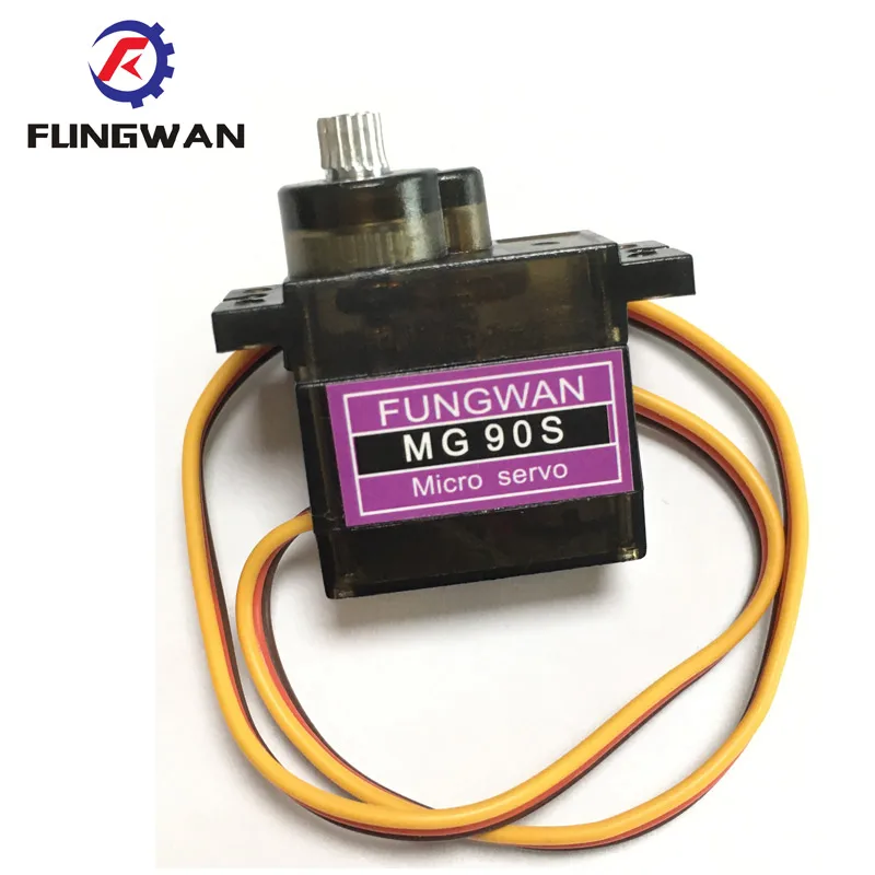 

MG90S Micro Metal Gear High Speed 9g Servo for RC Helicopter Plane Car Boat