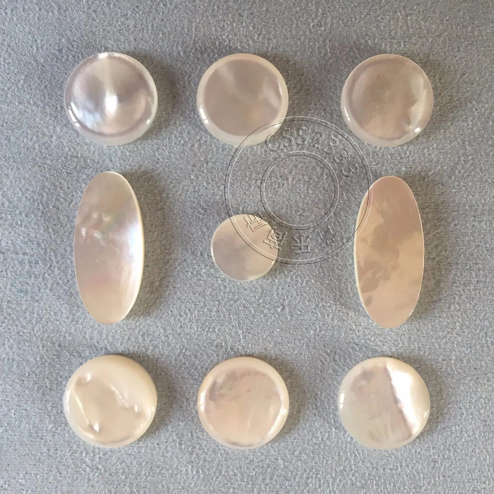 Saxophone key buttons real mother of pearl inlays keys white shellin