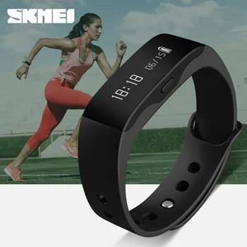 

SKMEI Fashion Sports Unisex Women LED Digital Smart Wristwatches Multifunction Electronic Calorie Lady Bluetooth Watches L28T