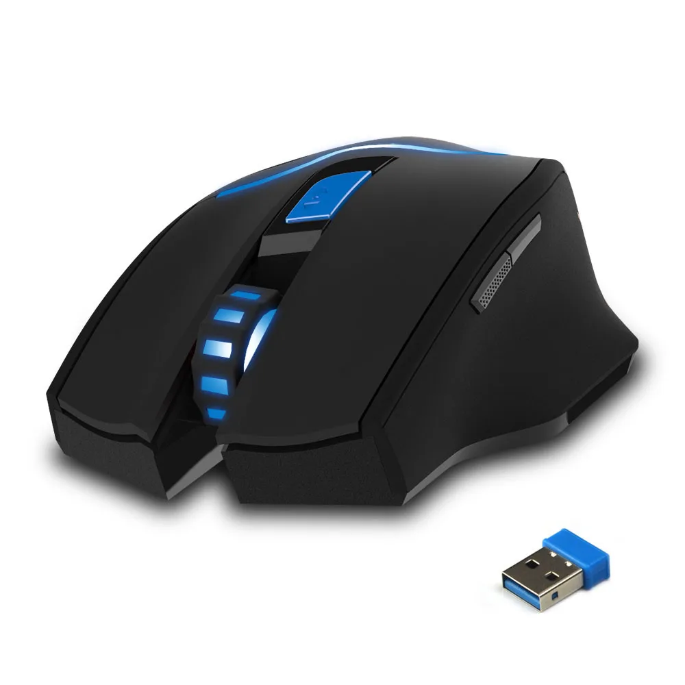 2,4G Беспроводная игровая мышка 2400 dpi Регулируемая игровая мышь для ноутбука PC Gamer Rato Sem Fio# LR2