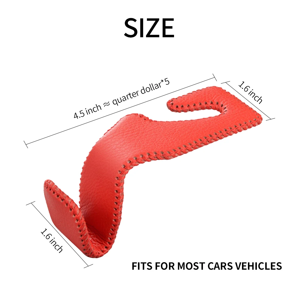 1 шт. автомобильные крючки спинки сиденья многоцелевой модный Автомобильный подголовник держатель заднего сиденья скрытые полки крючки Новые