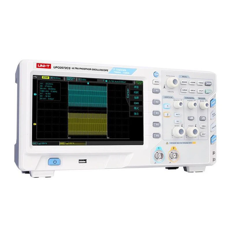 

UNI-T UPO2072CS Ultra Phosphor Oscilloscope 70MHz 2Channels 1GS/s
