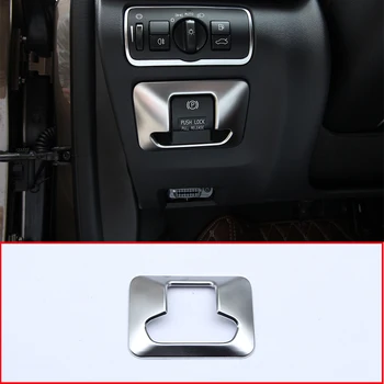 

For VOLVO XC60 XC70 S60 V60 S80 Car Accessories Electronic Hand Brake Button Cover Trim Stickers 1 Pcs