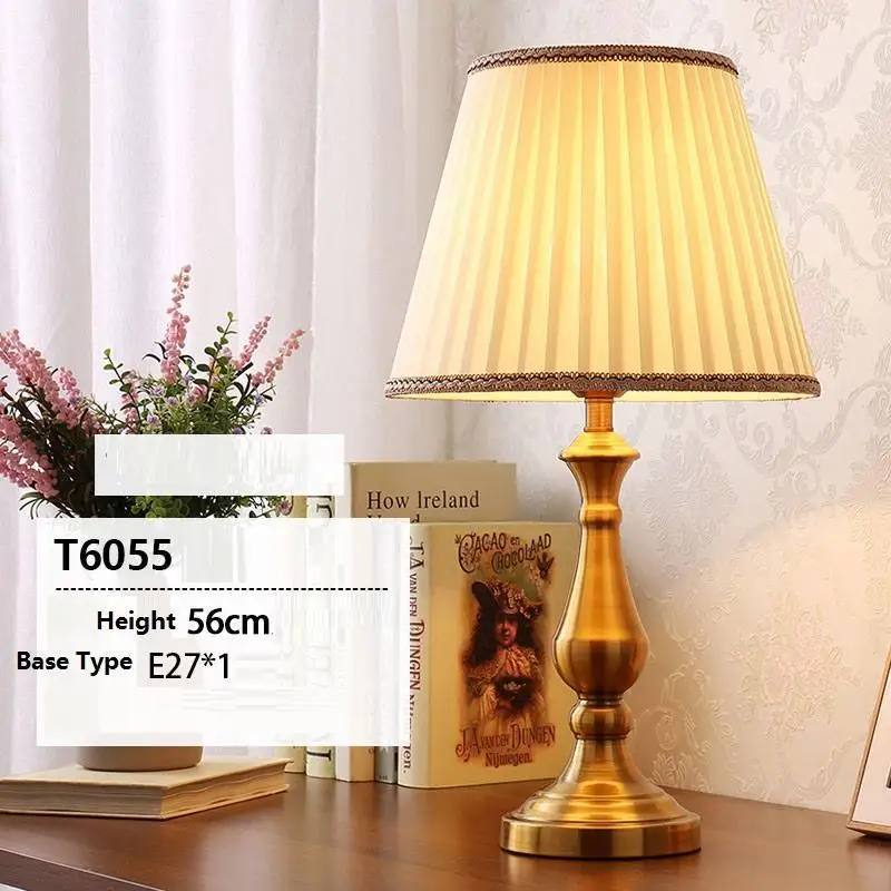 Лампа для гостиной, домашний декор, Decoracao Casa Abajur Quarto Luminaria Lampara De Mesa Para El Dormitorio, настольный прикроватный светильник - Цвет абажура: Number  14