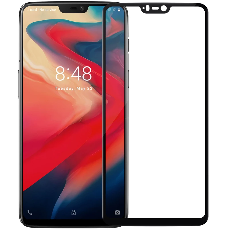 OnePlus 6 закаленное стекло OnePlus 6 стекло Nillkin CP+ 2.5D полное покрытие протектор экрана для One Plus 6 OnePlus6