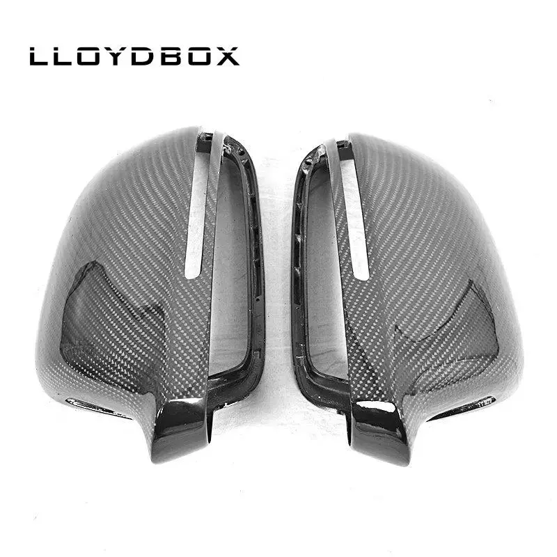 100 Real Carbon Fiber REPLACEMENT Auto Car Side Mirror Cover Rearview
