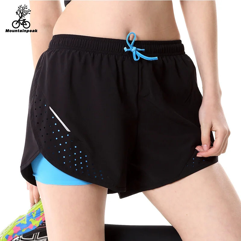 double layer bike shorts