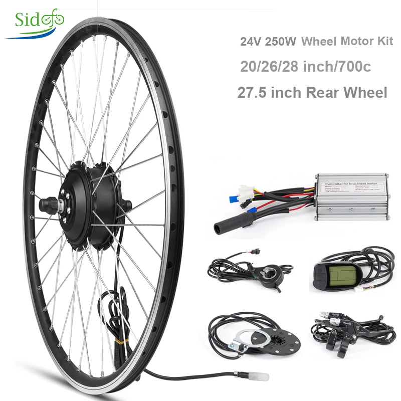 Best Motor Electric Engine Bike Conversion 24V 250W Rear Wheel Electric Bike Kit 26 inch Electric Engine  Brushless Hub Wheel Motor 8 Best Motor Electric Engine Bike Conversion 24V 250W Rear Wheel Electric Bike Kit 26 inch Electric Engine  Brushless Hub Wheel Motor 8