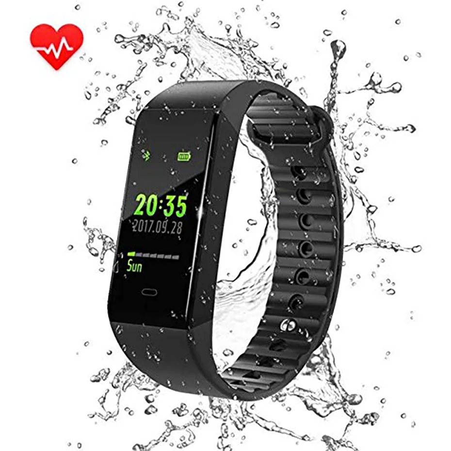 

Pedometer Watch Waterproof Remote Camera Smart Watch Men Real-time Heart Rate Monitor for Android IOS Electronic Watches Men