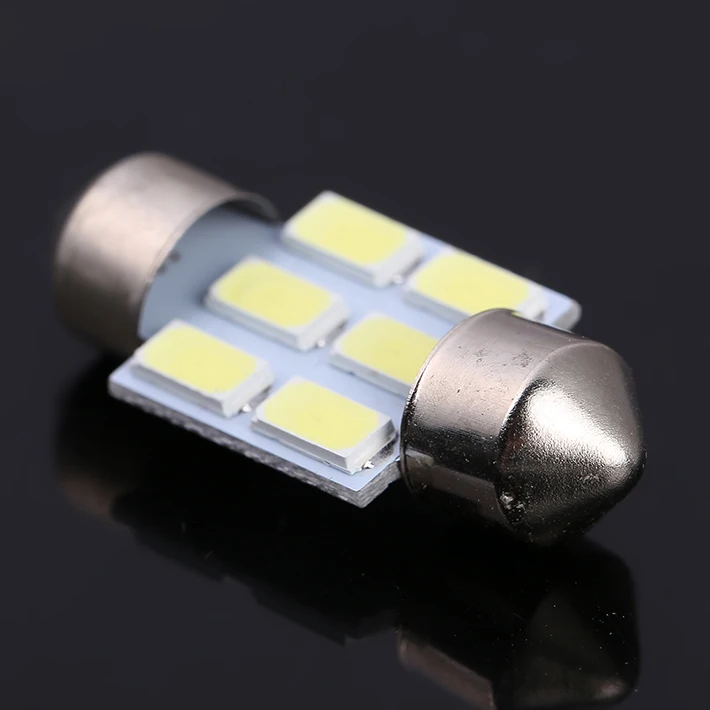 Автомобильный купол 5630 SMD светодиодный Светодиодная лампа двойной наконечник