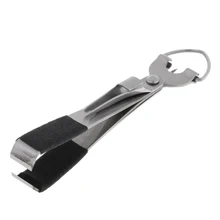 Из нержавеющей стали 4 в 1 рыболовная липучка шнур резак узел Тир джиг очиститель глаз 7,5 см/2,95'