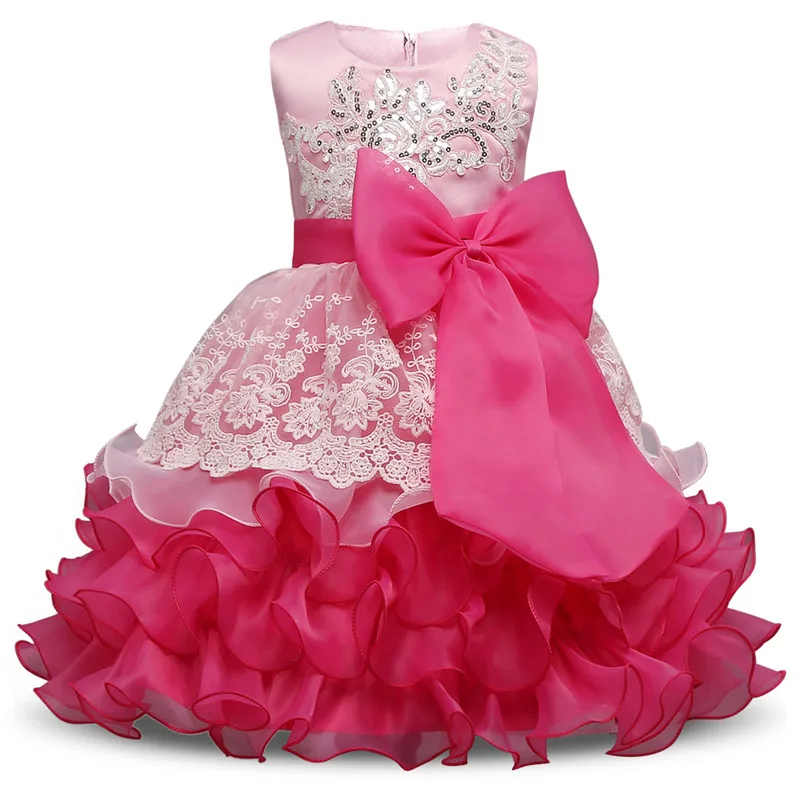 High Quality Baby Kids Prom Gown Designs Dress 3 8 Year Birthday