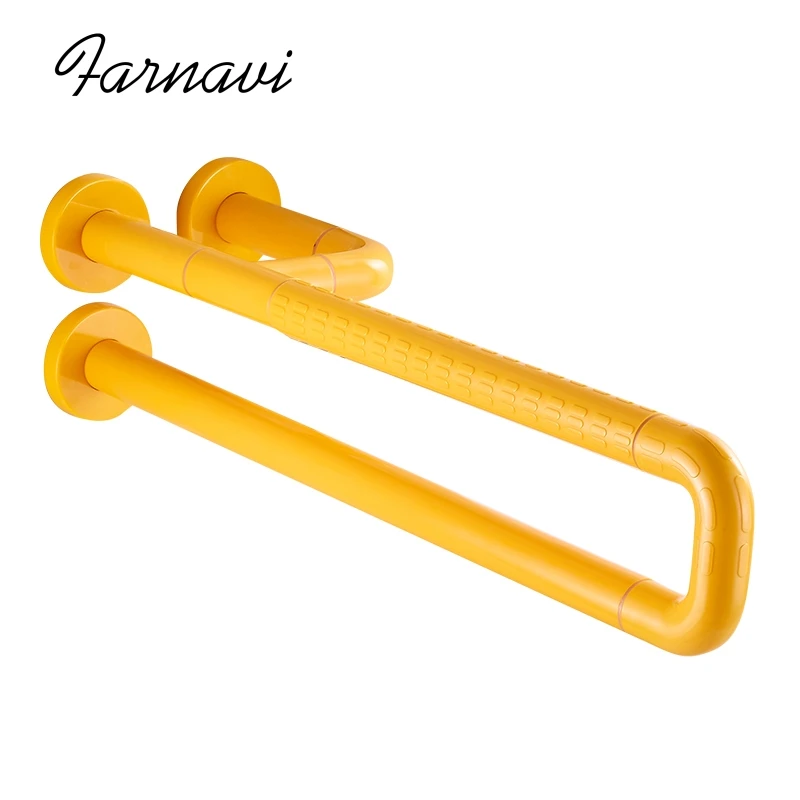 Toilet Safety Handrail for Elderly Support Handicap Holder Wall Mounted