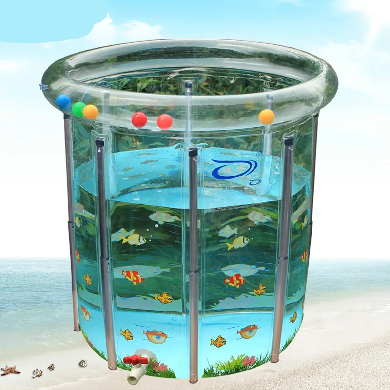 transparent baby bath tub