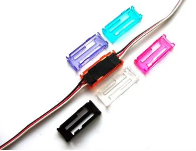 

5 pair Model aircraft plug with steering joint protector dupont button head protection steering gear locking CARDS