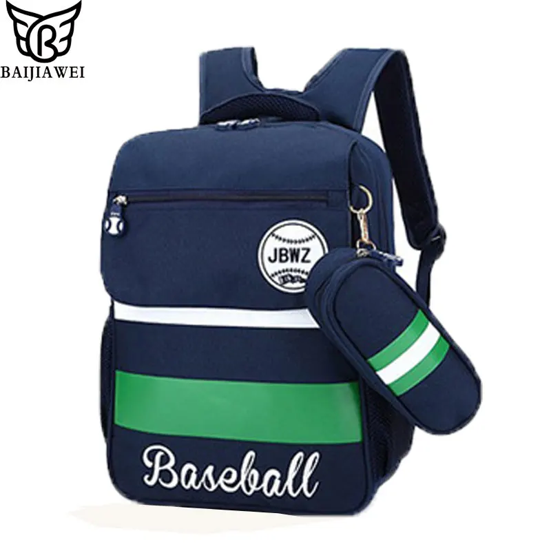 BAIJIAWEI Schoolbags font b Kids b font Satchel Child School font b Backpack b font EVA