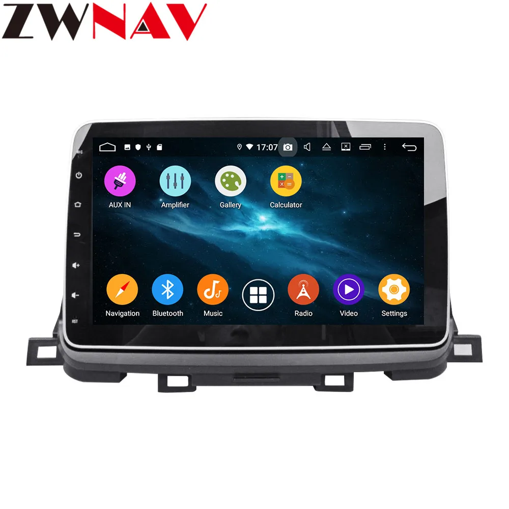Best 10.1” Android 9 4+64G DSP Car Player GPS Navigation For KIA sportage 2018 Head Unit Multimedia Player Tape Recorder 5