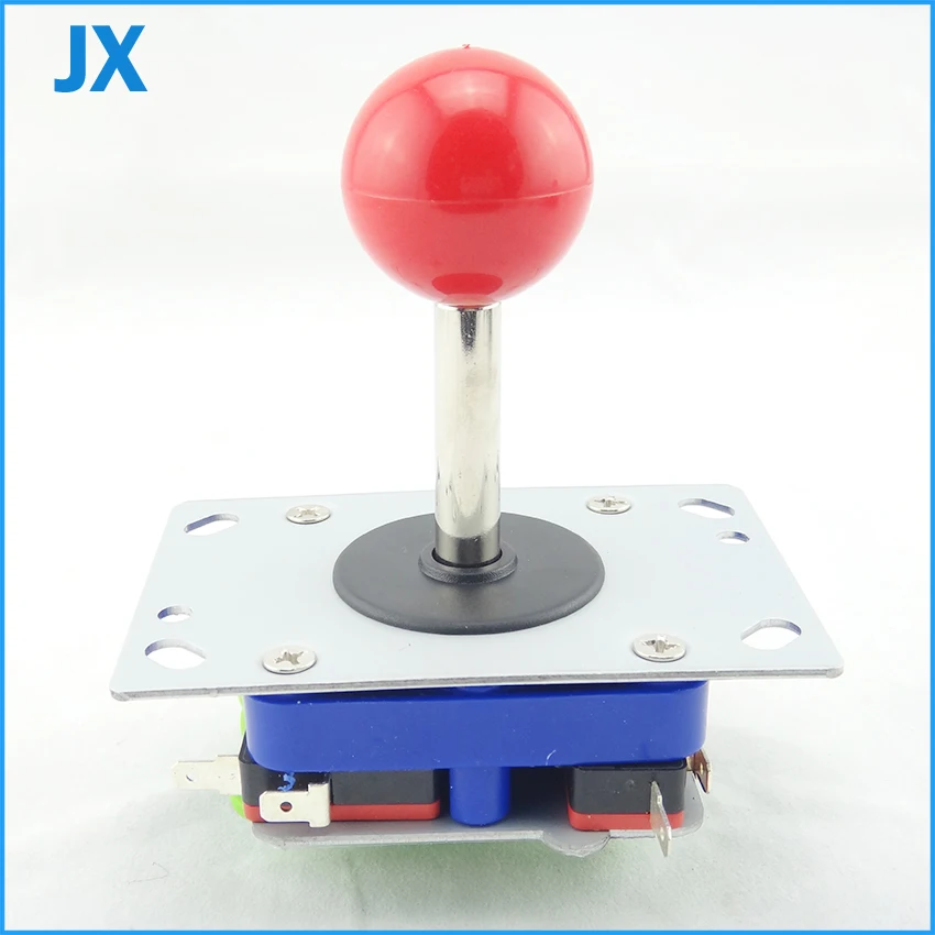 Red Head Classic 2 way 4 way 8 way Arcade Joystick PacMan Game Ball