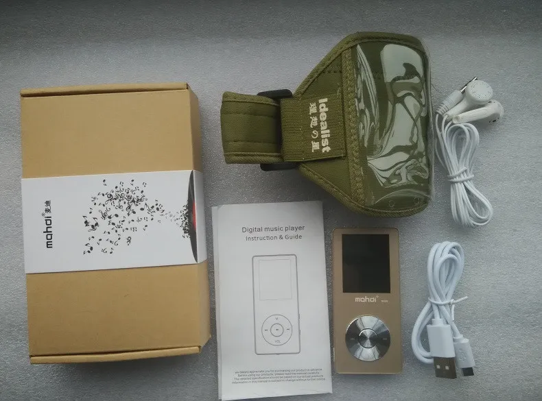 NEW Sport MP3 Player With Speaker 8G 80 Hours Full Metal MP3 Music Player With Screen Voice Recorder Video Arm Strap Earphone (28)