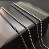 3 mm Pure Titanium Ball Beads Titanium Chain Necklace for Sensitive Skin 65 cm in the length ► Photo 1/6