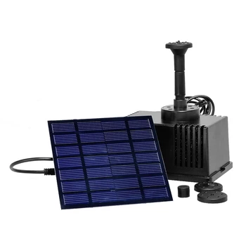 

Solar Panel Powered Fountain Garden Pool Pond Submersible Water Pump 3m