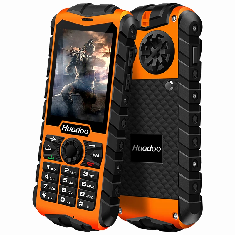 2071 New Original HUADOO H3 Waterproof phone Senior old man IP68 military Oudoor ultra Rugged shockproof
