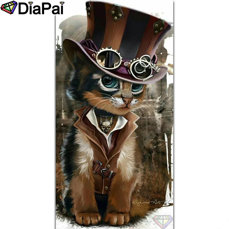 DIAPAI Elmas Boyama 5D DIY 100 Tam Kare Yuvarlak Matkap Karikat r 