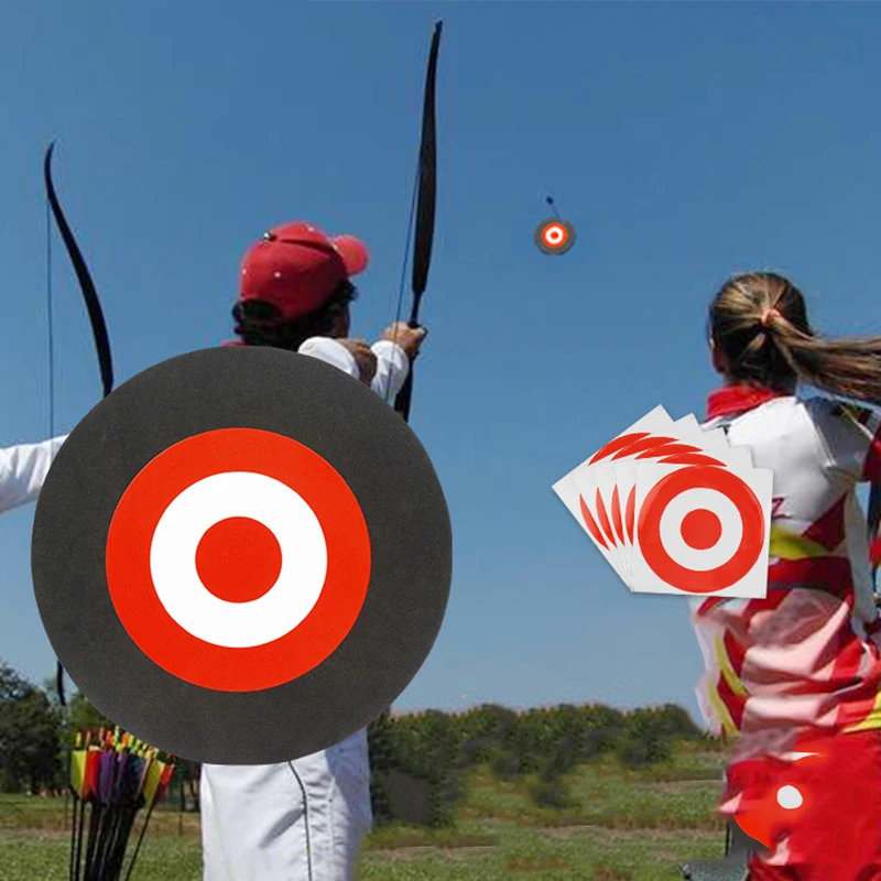 

Practice EVA Target Game Circle Black Target paper Spare Archery Part Foam Arrow Moving Indoor Outdoor