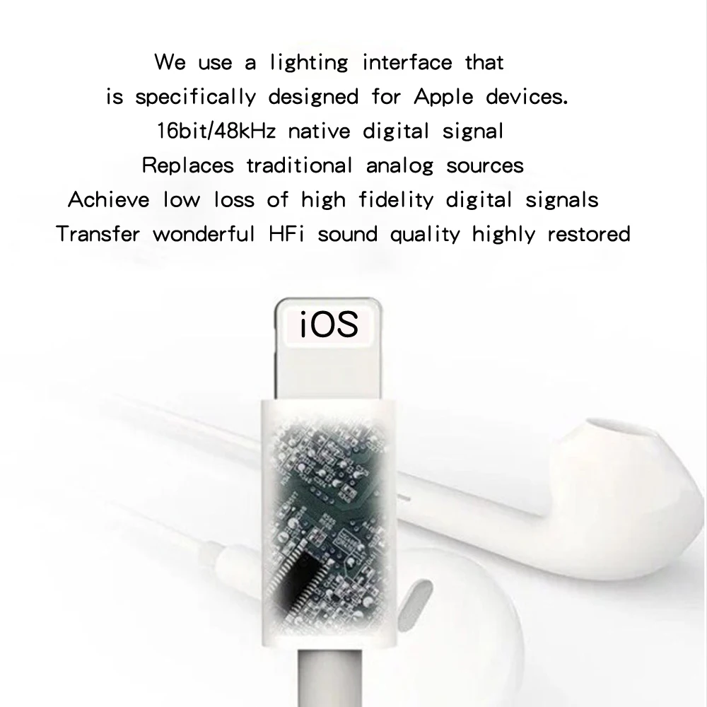 3 5 мм Aux разъем для наушников аудио адаптер IPhone X 7 8 Plus IOS12 Lighting Plug Play Music Audio USB